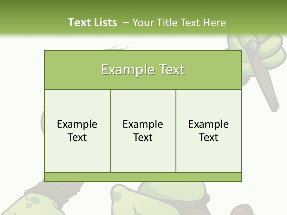 Running Loincloth Cartoon PowerPoint Template