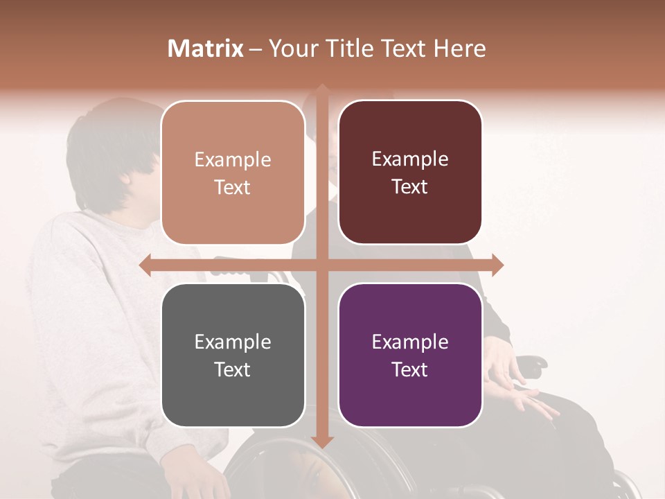 Need Of Help Isolated Talking People PowerPoint Template