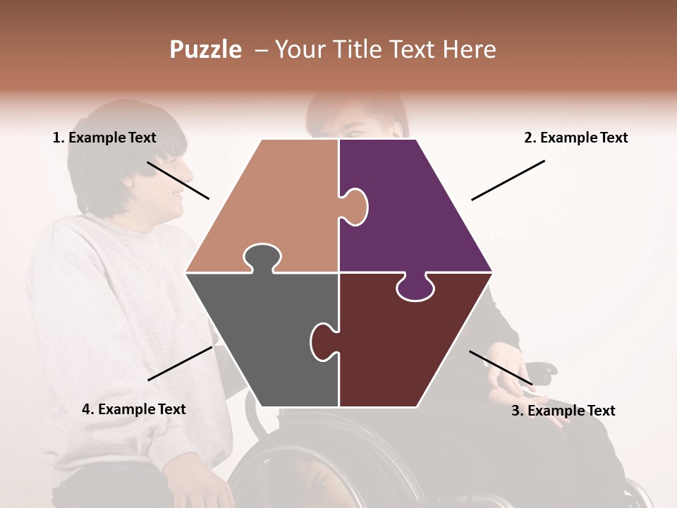 Need Of Help Isolated Talking People PowerPoint Template