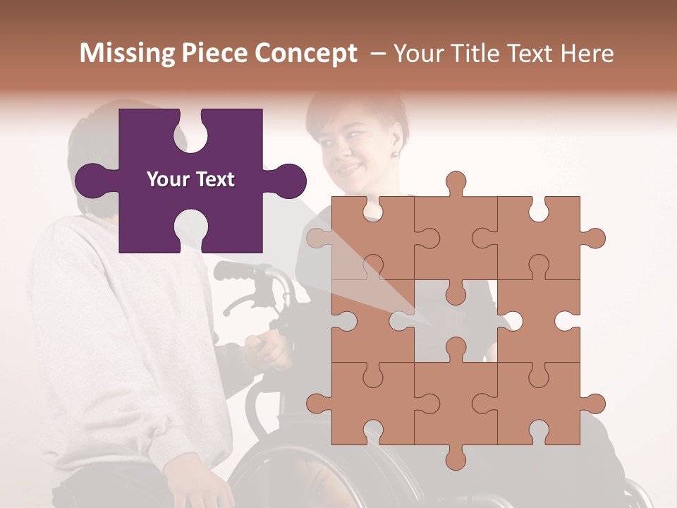 Need Of Help Isolated Talking People PowerPoint Template