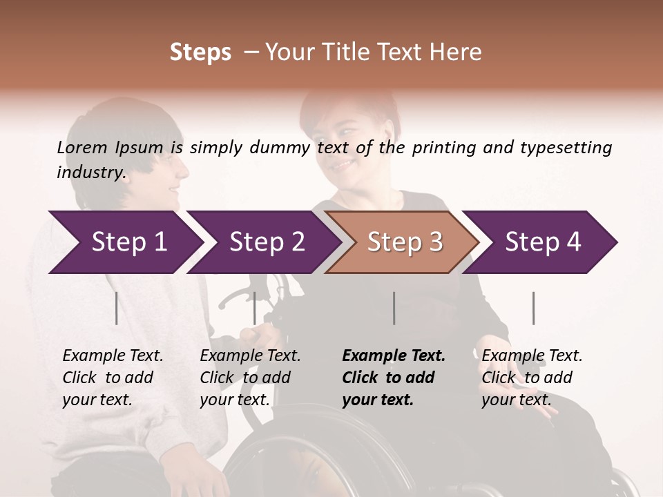 Need Of Help Isolated Talking People PowerPoint Template