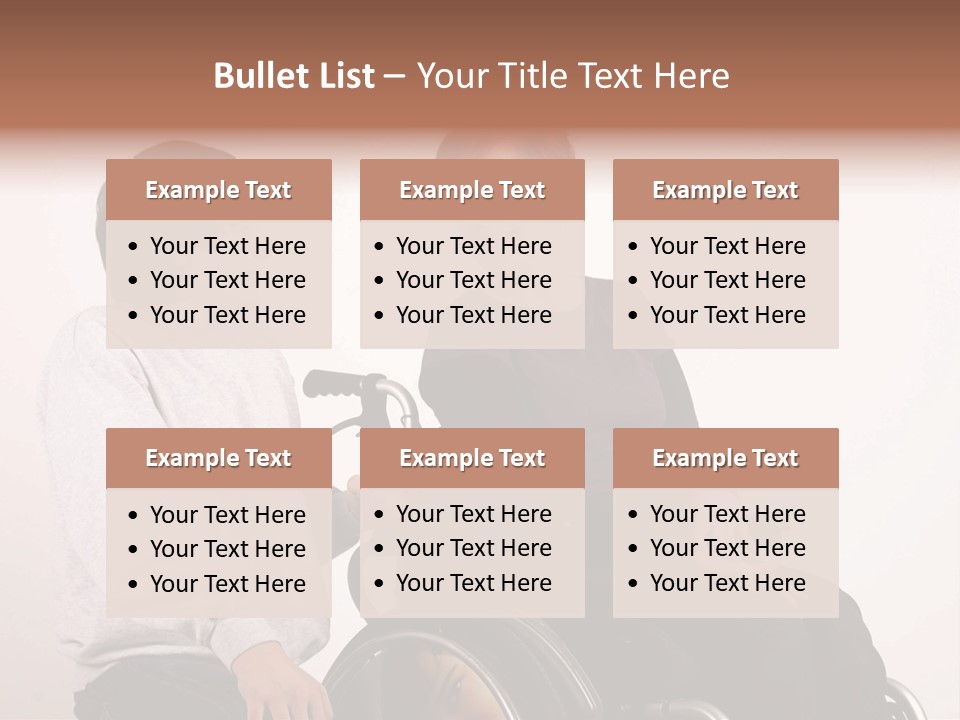 Need Of Help Isolated Talking People PowerPoint Template