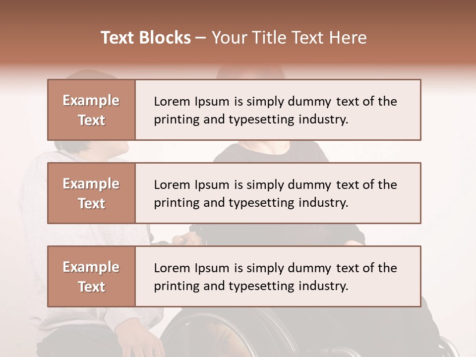 Need Of Help Isolated Talking People PowerPoint Template