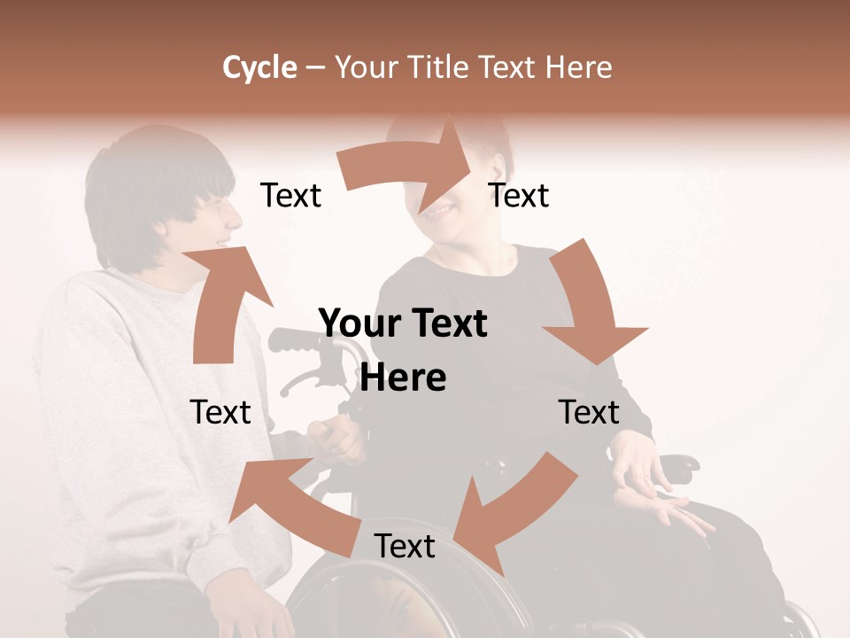 Need Of Help Isolated Talking People PowerPoint Template