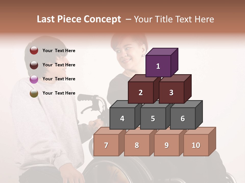 Need Of Help Isolated Talking People PowerPoint Template
