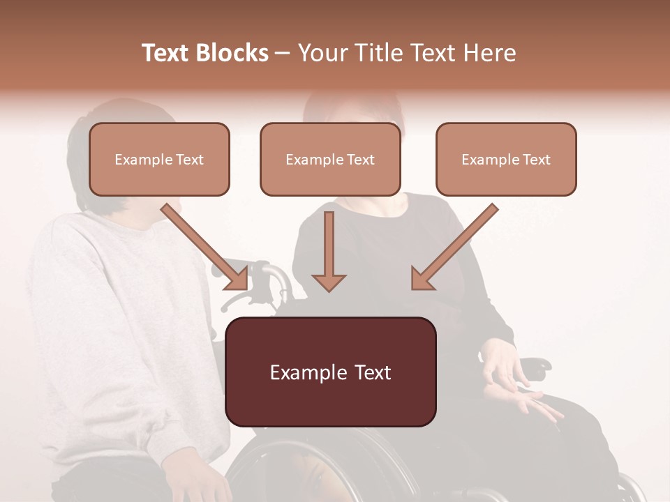 Need Of Help Isolated Talking People PowerPoint Template