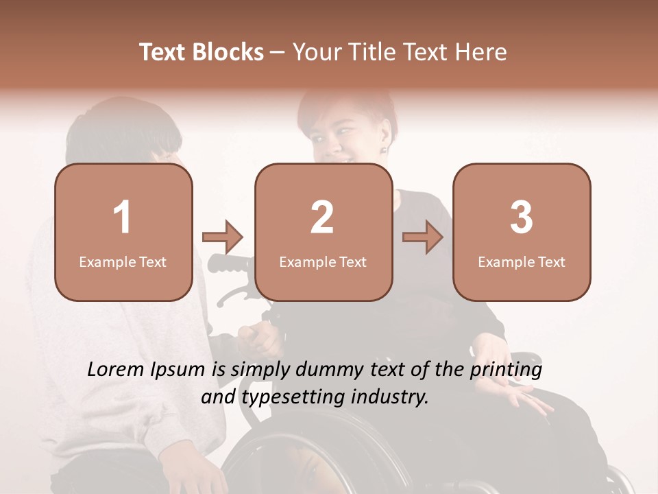 Need Of Help Isolated Talking People PowerPoint Template