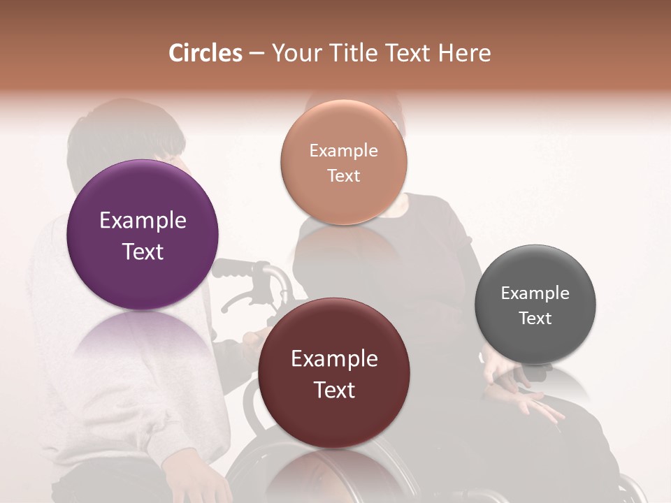 Need Of Help Isolated Talking People PowerPoint Template