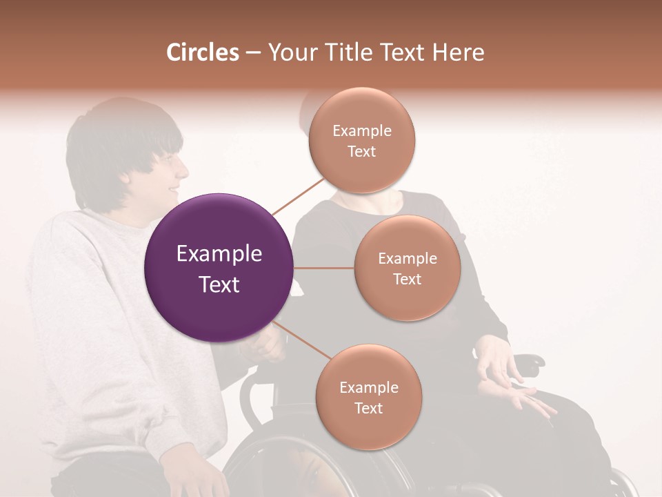 Need Of Help Isolated Talking People PowerPoint Template