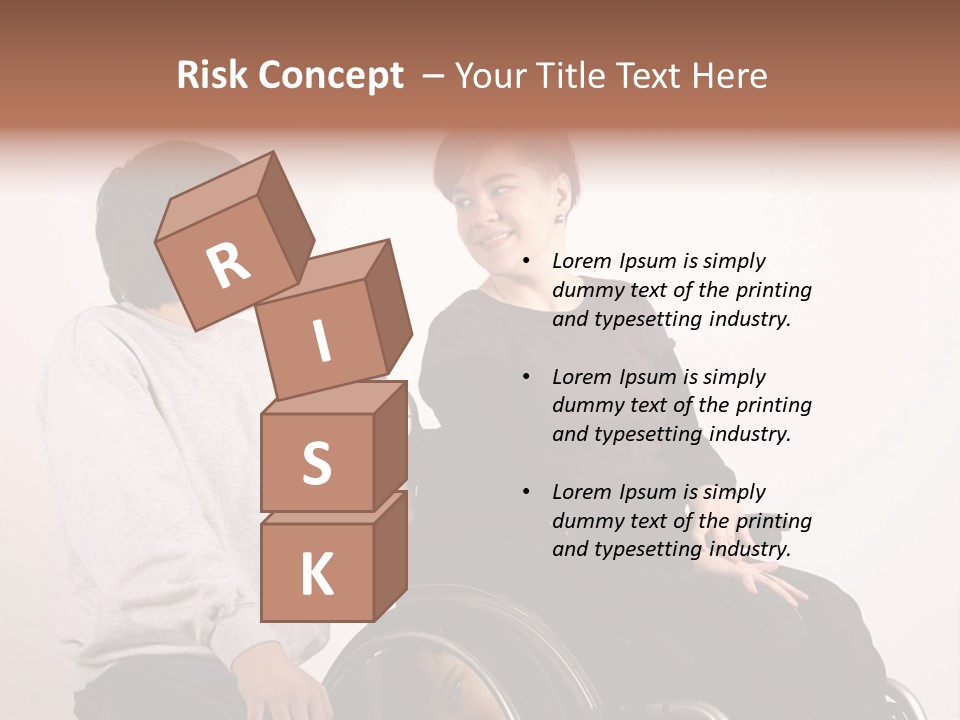 Need Of Help Isolated Talking People PowerPoint Template