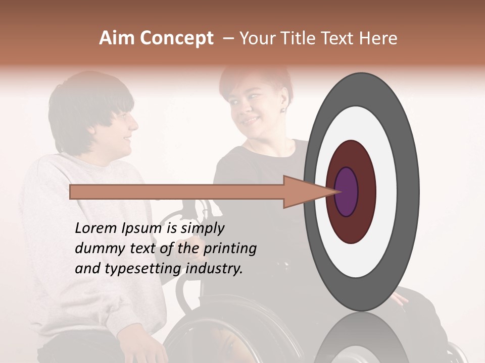 Need Of Help Isolated Talking People PowerPoint Template