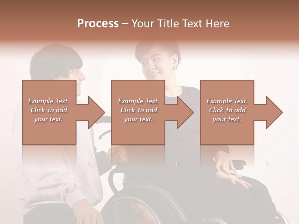 Need Of Help Isolated Talking People PowerPoint Template