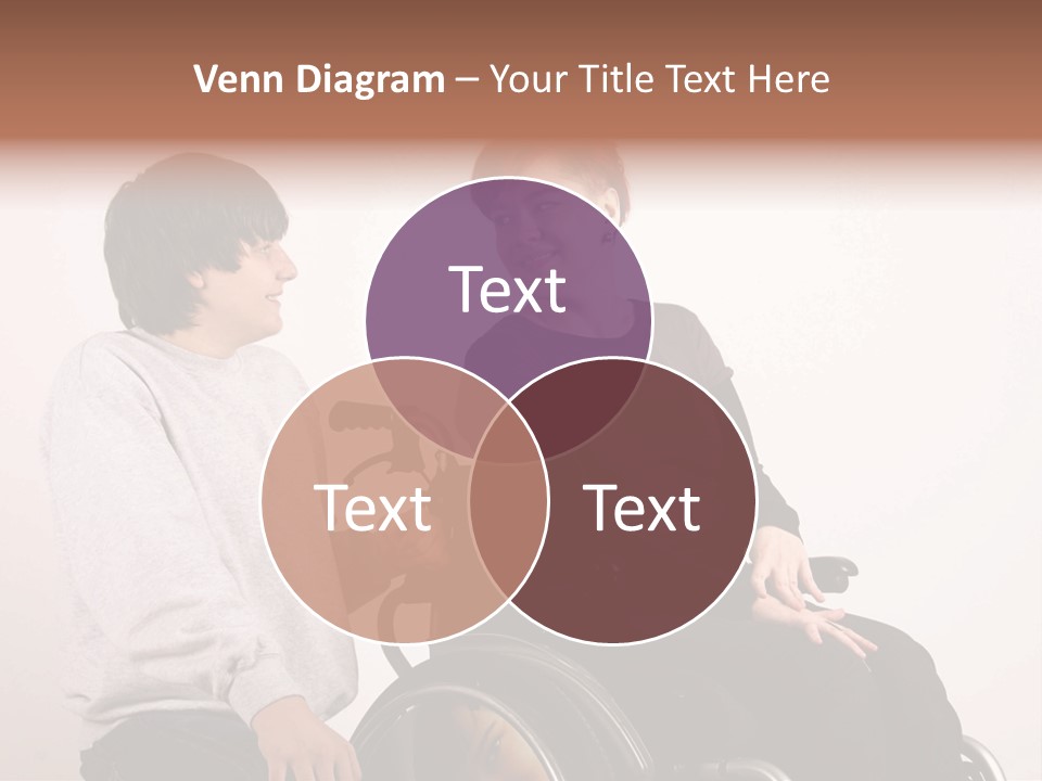 Need Of Help Isolated Talking People PowerPoint Template