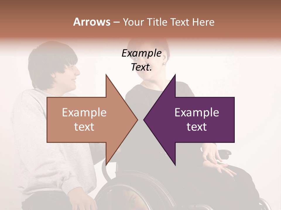 Need Of Help Isolated Talking People PowerPoint Template