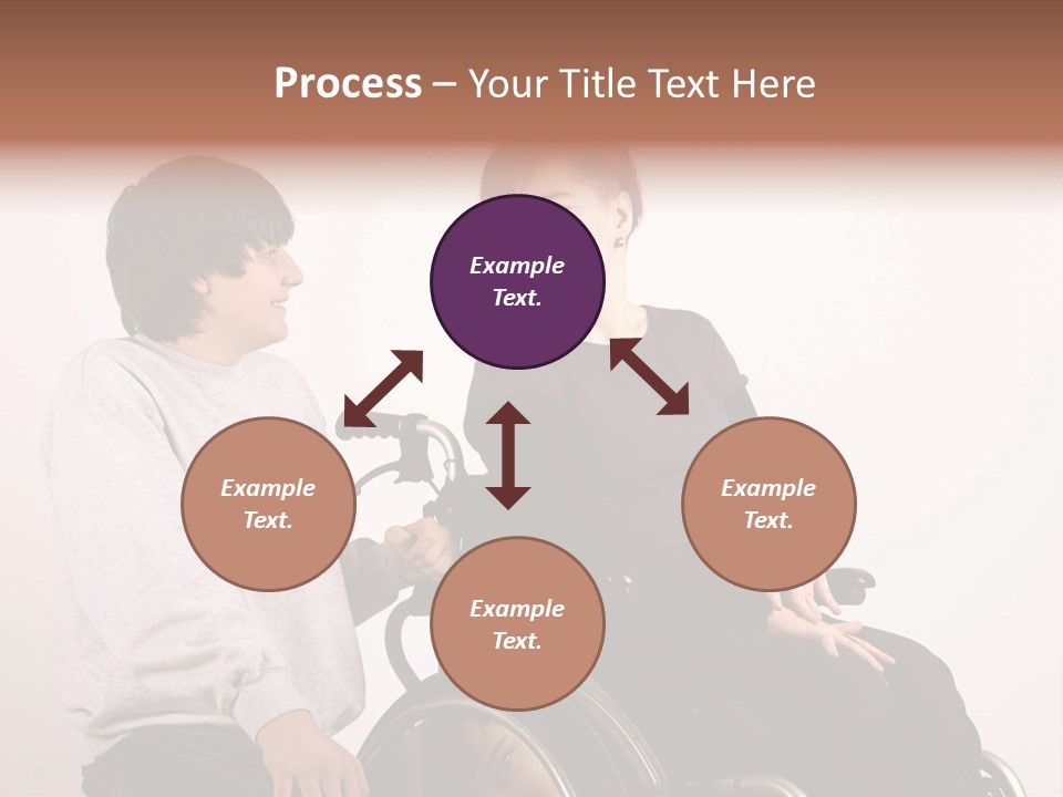 Need Of Help Isolated Talking People PowerPoint Template