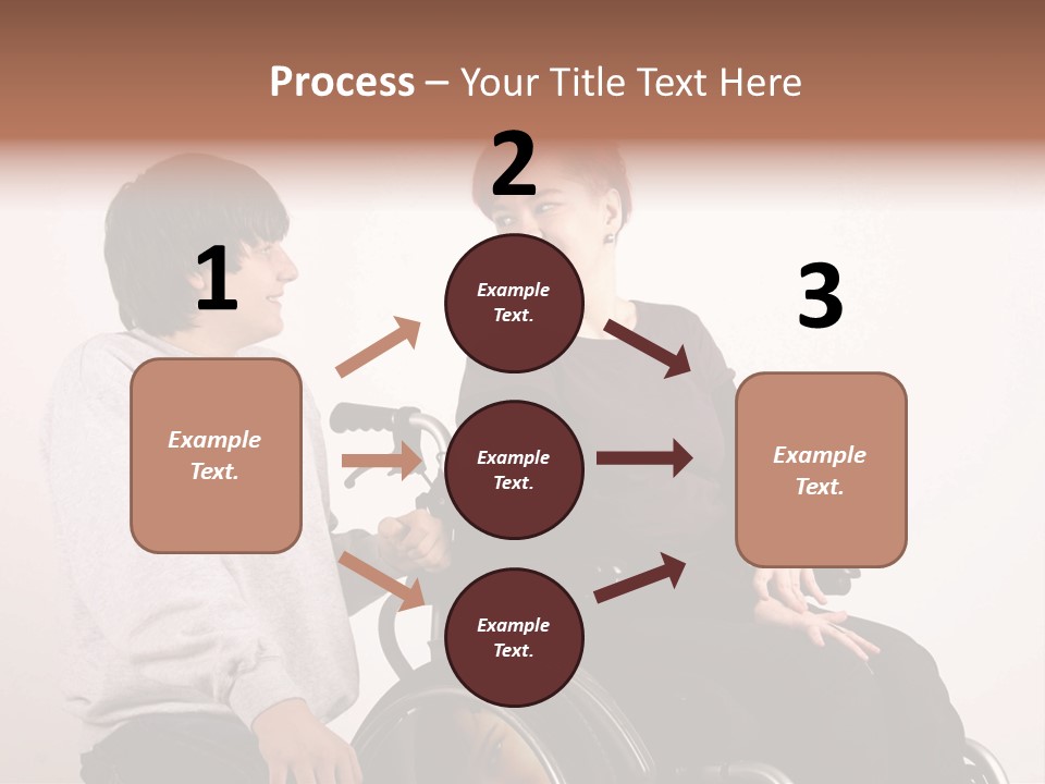 Need Of Help Isolated Talking People PowerPoint Template