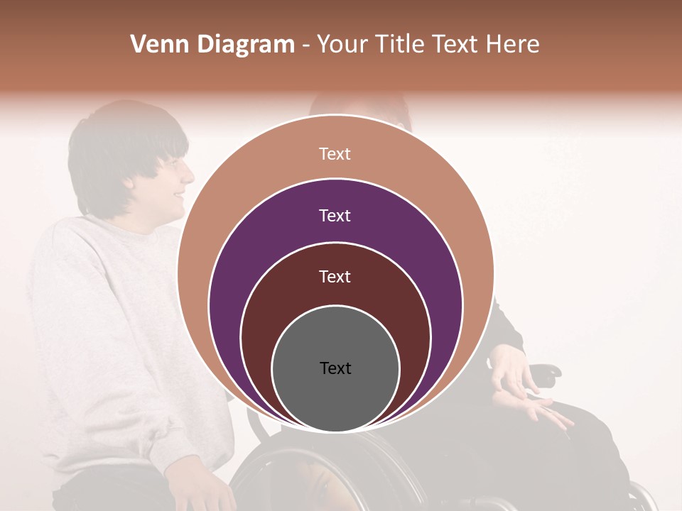 Need Of Help Isolated Talking People PowerPoint Template
