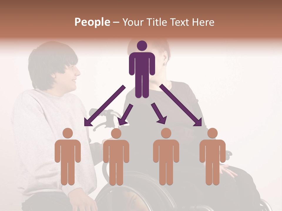 Need Of Help Isolated Talking People PowerPoint Template