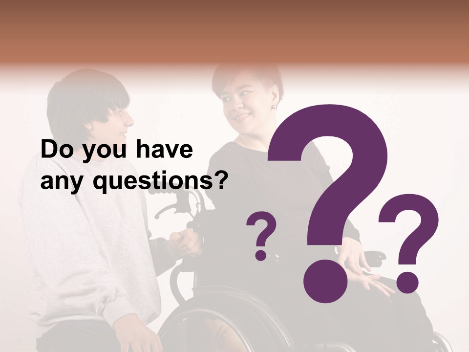 Need Of Help Isolated Talking People PowerPoint Template