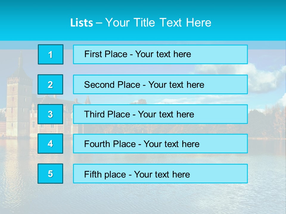 Dwelling Attraction House PowerPoint Template