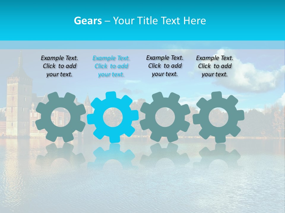 Dwelling Attraction House PowerPoint Template