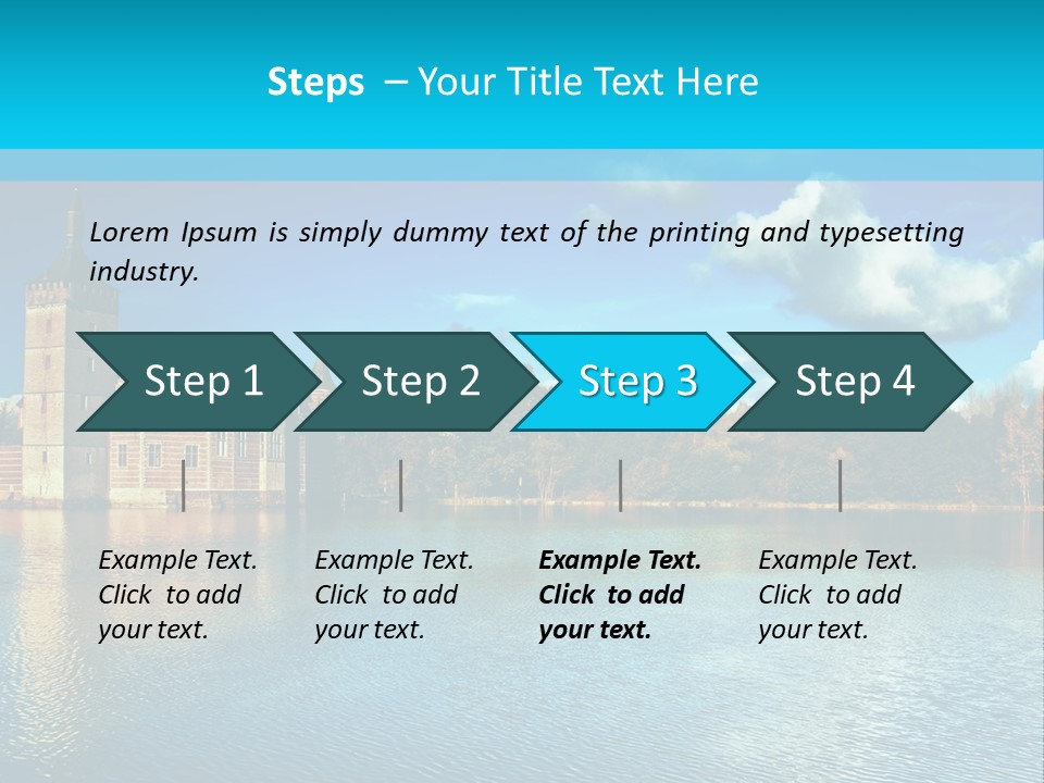 Dwelling Attraction House PowerPoint Template