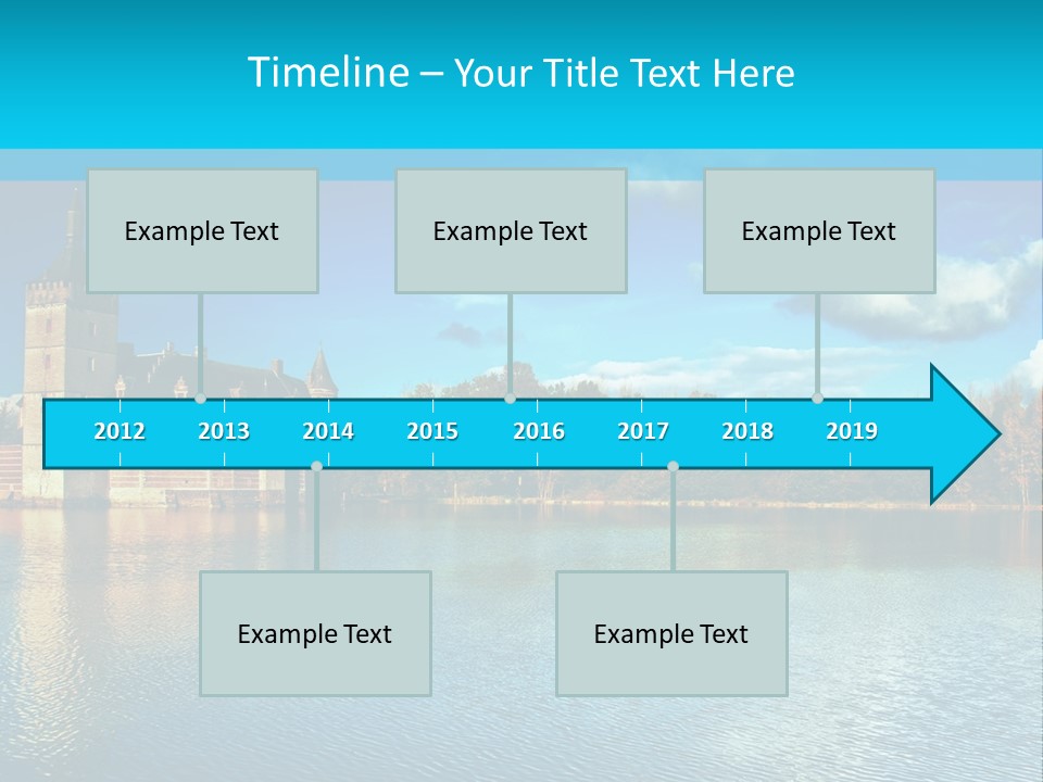 Dwelling Attraction House PowerPoint Template