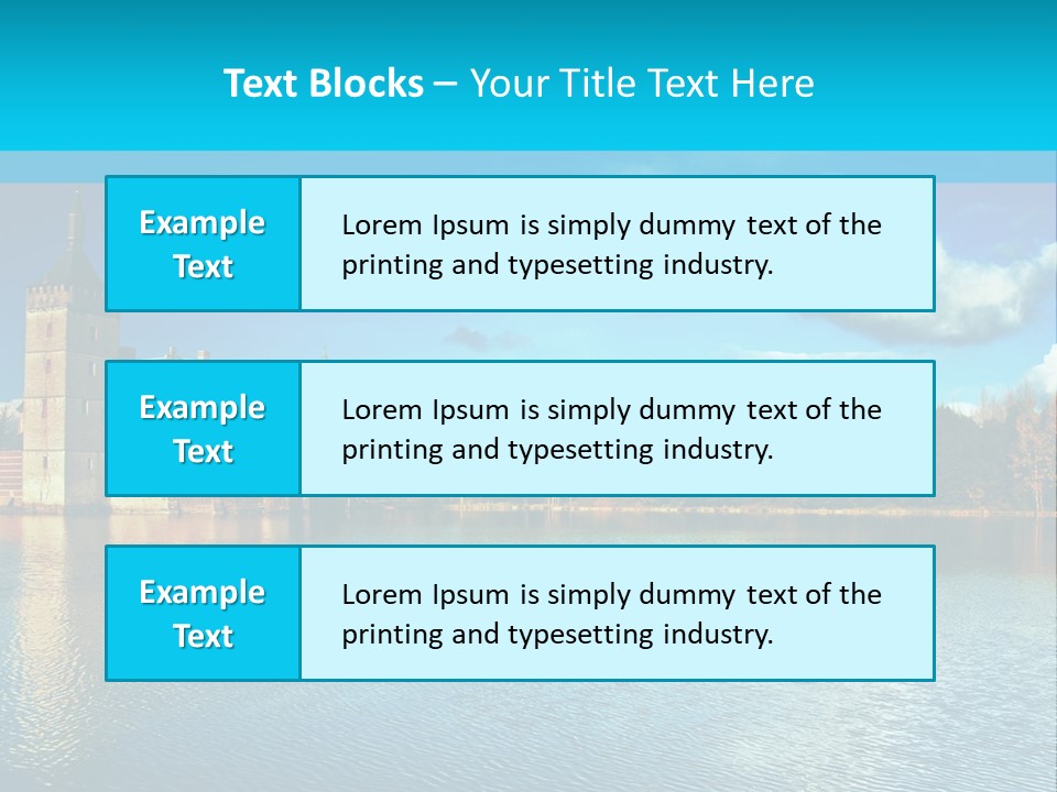 Dwelling Attraction House PowerPoint Template