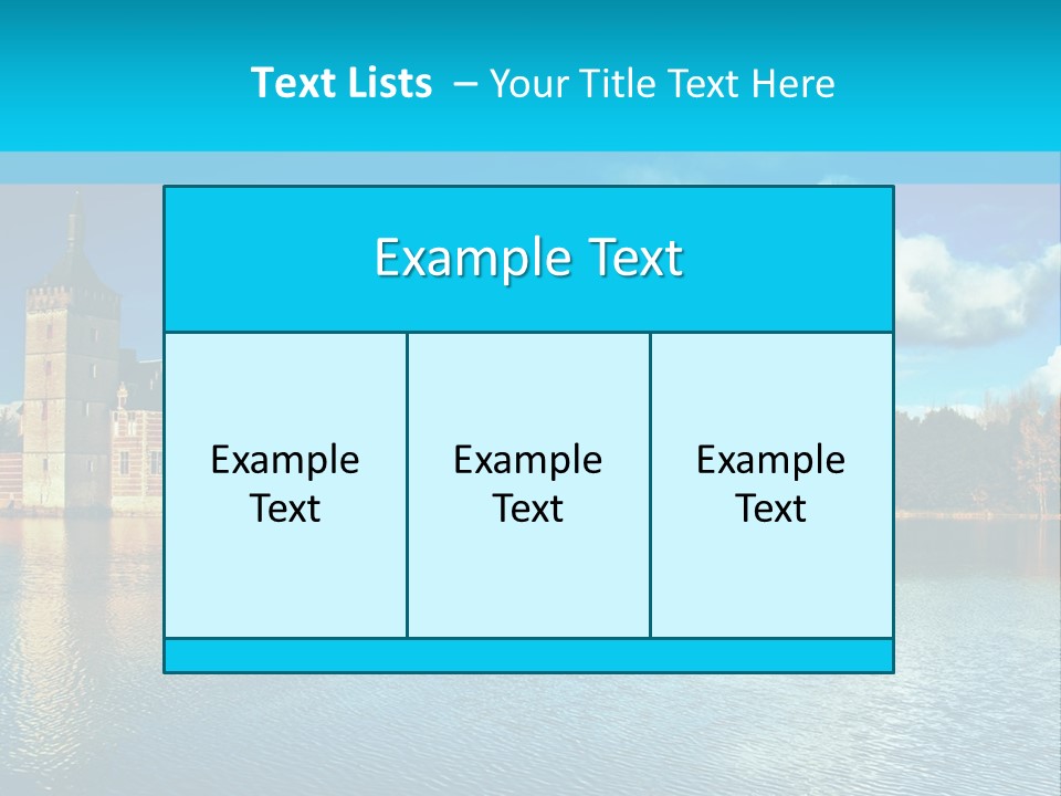 Dwelling Attraction House PowerPoint Template