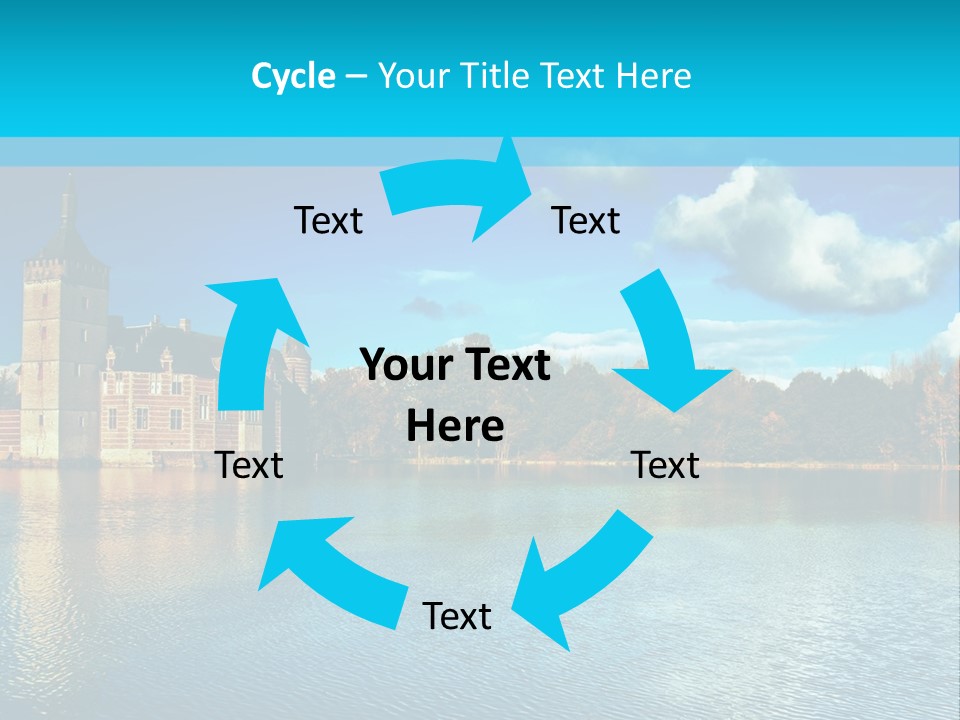 Dwelling Attraction House PowerPoint Template