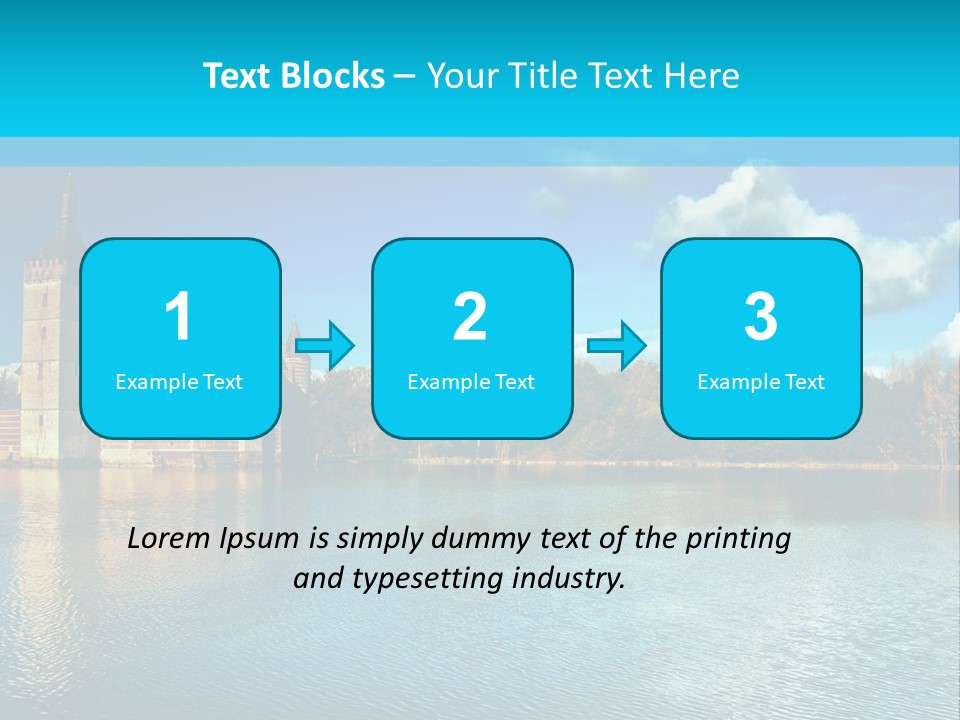 Dwelling Attraction House PowerPoint Template