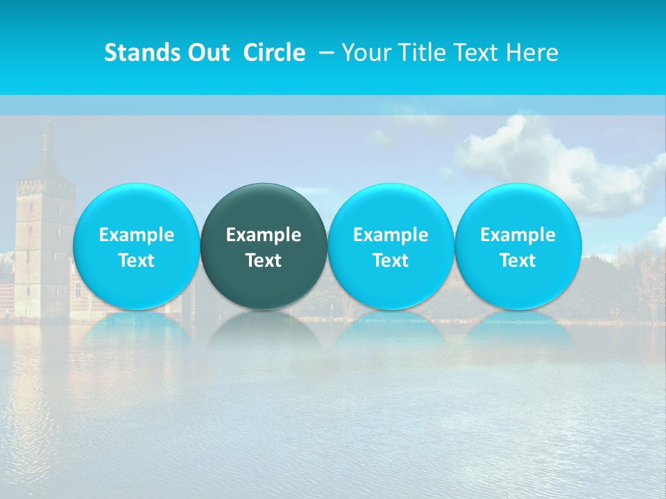 Dwelling Attraction House PowerPoint Template