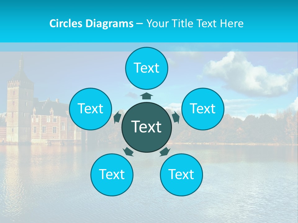 Dwelling Attraction House PowerPoint Template