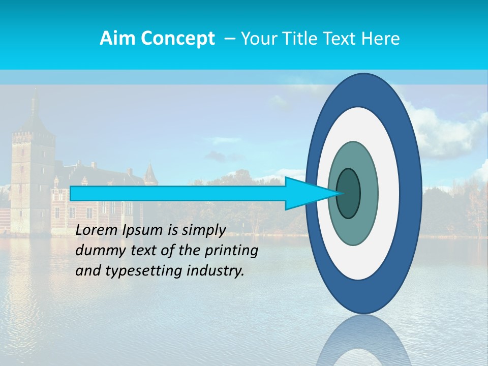 Dwelling Attraction House PowerPoint Template