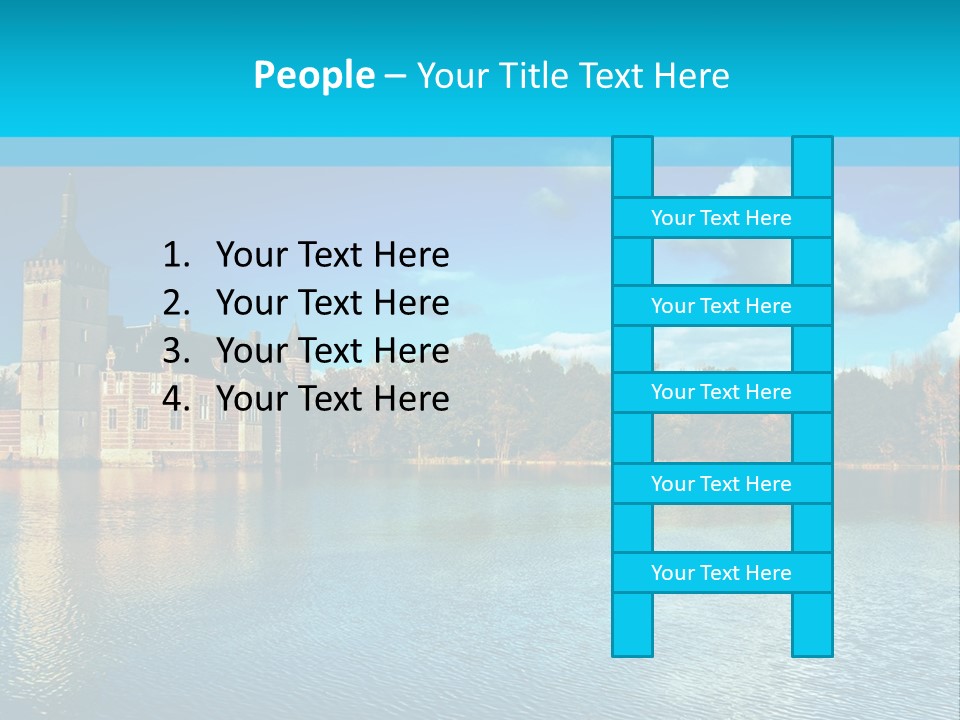 Dwelling Attraction House PowerPoint Template