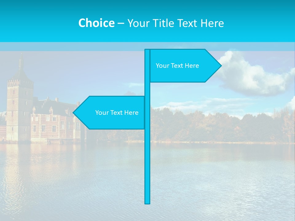 Dwelling Attraction House PowerPoint Template