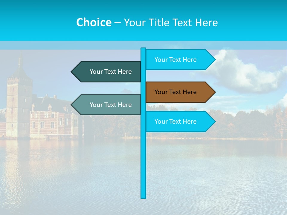 Dwelling Attraction House PowerPoint Template