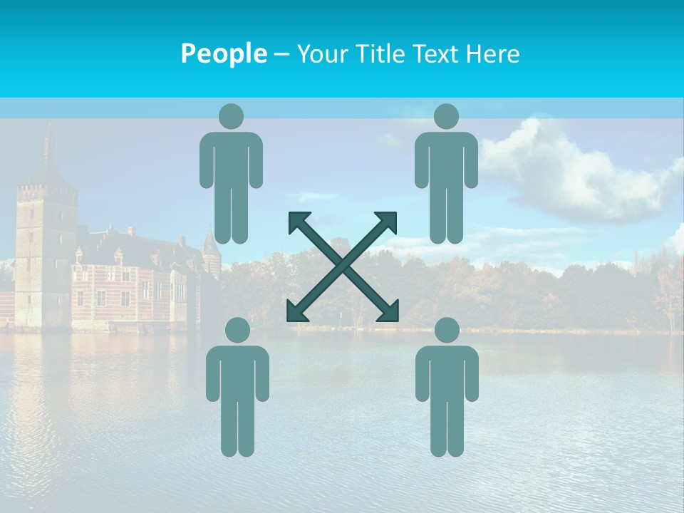 Dwelling Attraction House PowerPoint Template