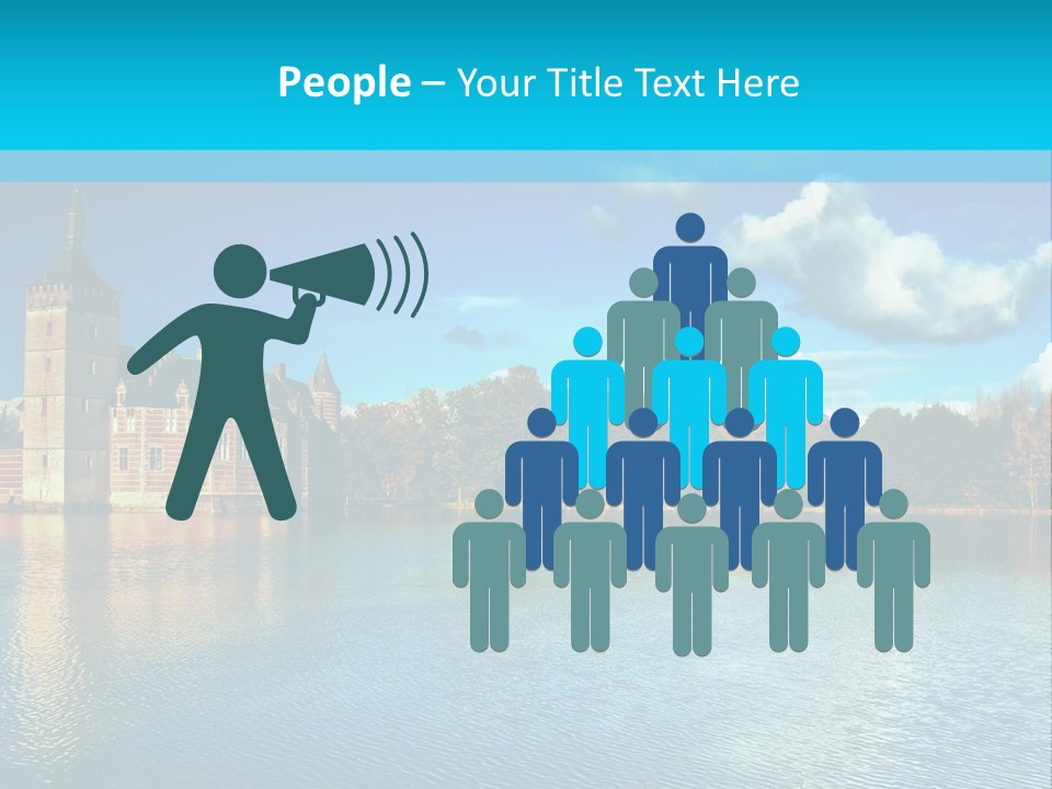 Dwelling Attraction House PowerPoint Template