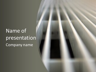 Motor Ventilate Grunge PowerPoint Template