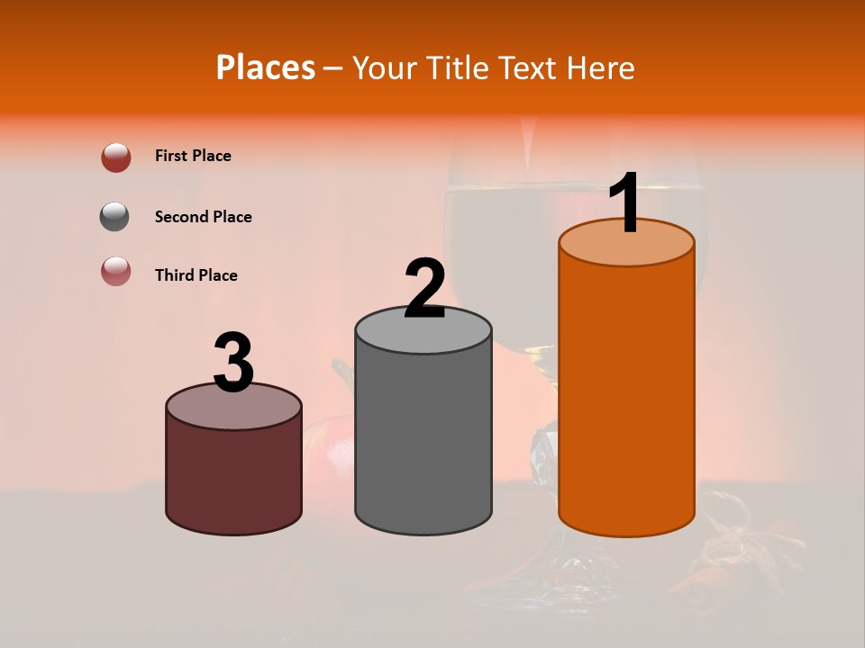 Wooden Cider Drink PowerPoint Template