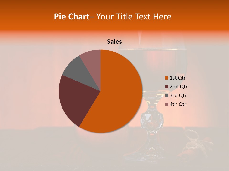 Wooden Cider Drink PowerPoint Template