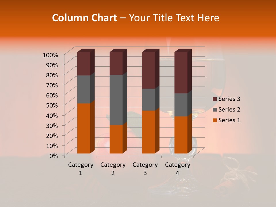 Wooden Cider Drink PowerPoint Template