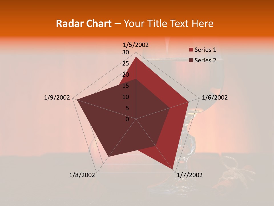Wooden Cider Drink PowerPoint Template