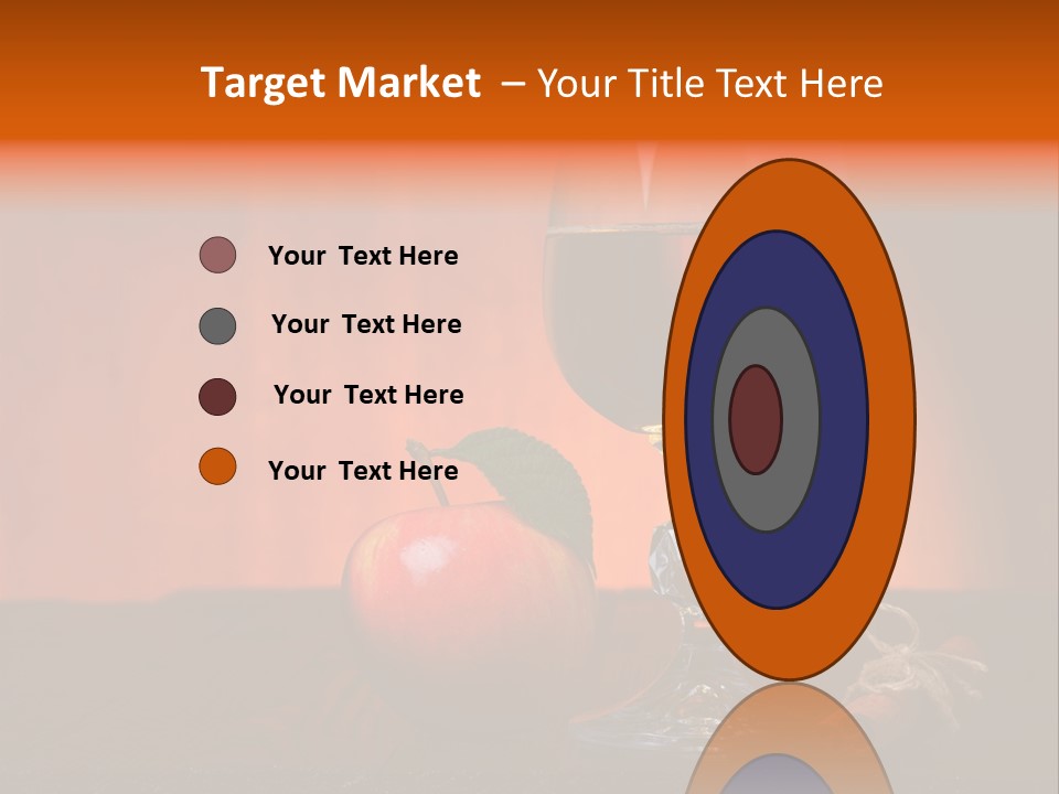 Wooden Cider Drink PowerPoint Template