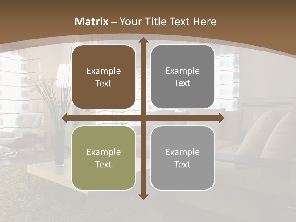 Calla Lily Architecture Estate PowerPoint Template