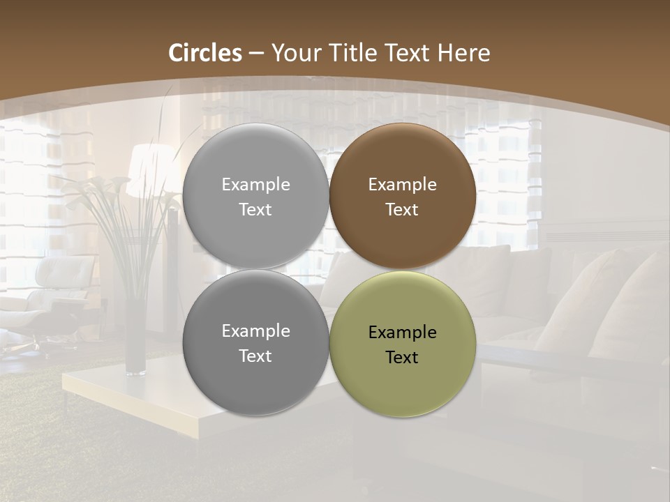 Calla Lily Architecture Estate PowerPoint Template