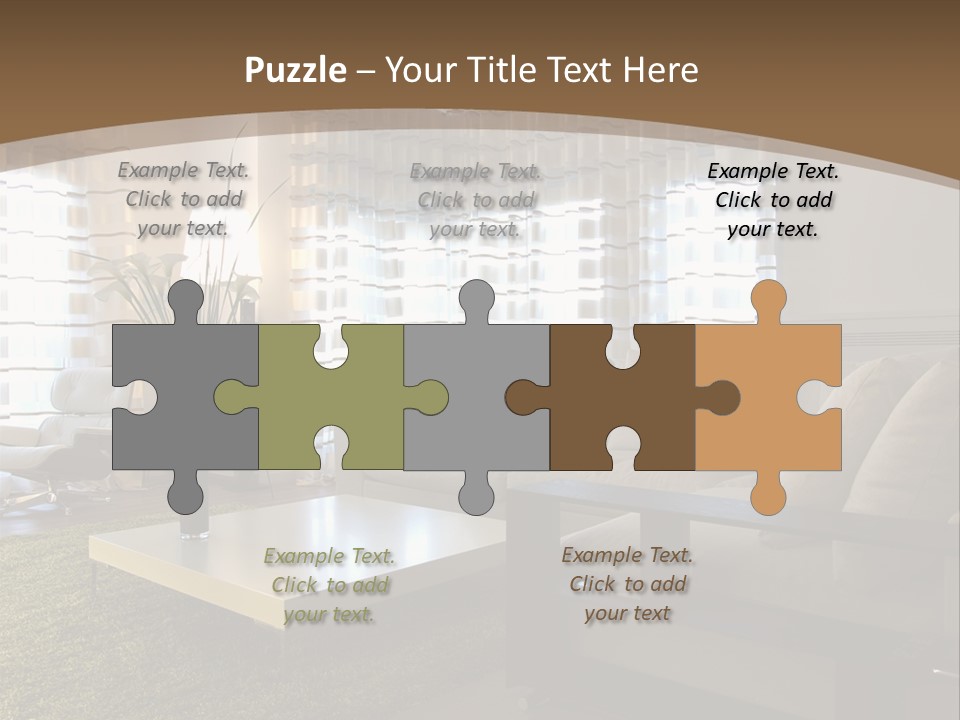 Calla Lily Architecture Estate PowerPoint Template