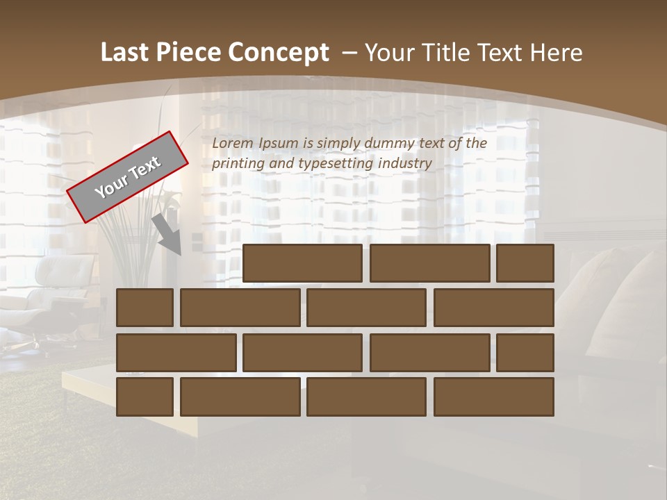 Calla Lily Architecture Estate PowerPoint Template