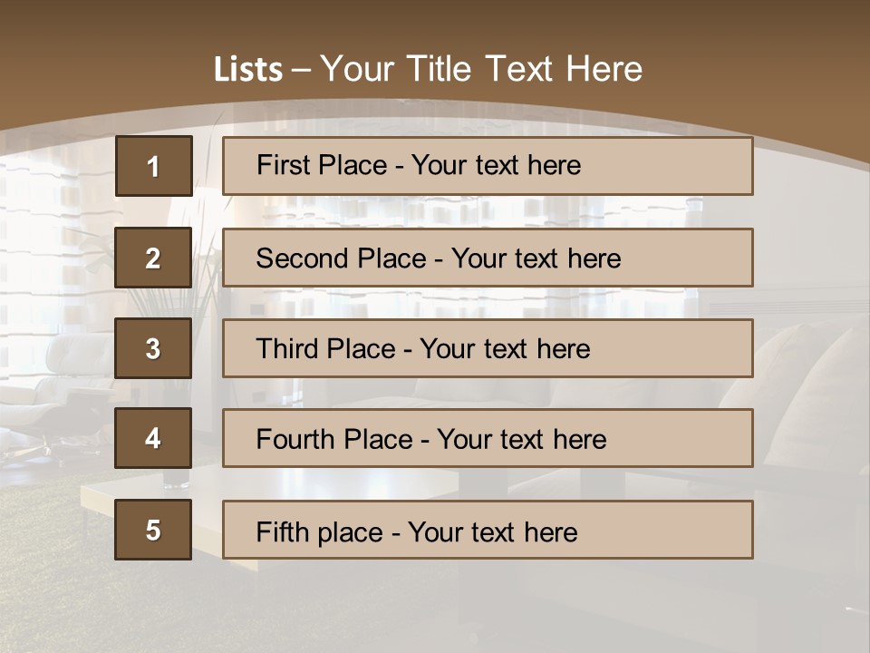 Calla Lily Architecture Estate PowerPoint Template